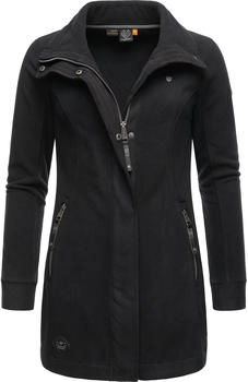 Ragwear Letrice Fleece Fleecejacke schwarz