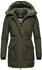 Navahoo Warmer Winter Kurzmantel Blizzardstorm olive