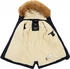 Marikoo AKIRA Damen Stepp Parka Teddyfell warm