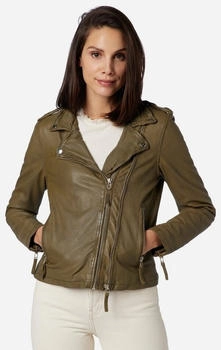 Ricano Lederjacke Foxy olivgrün