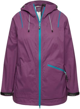 Ulla Popken Funktionsjacke blau aubergine