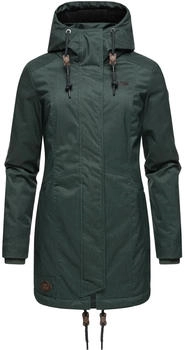 Ragwear Parka 'Tunned' dunkelgr&uuml;n