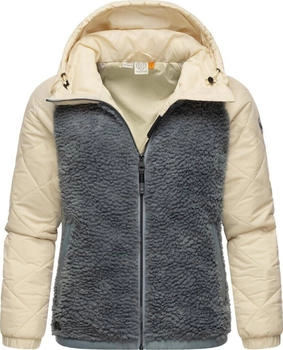 Ragwear Fleecejacke 'Leeloo' beige grau