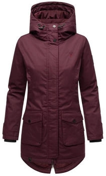 Navahoo Jacke 'Brinjaa' bordeaux