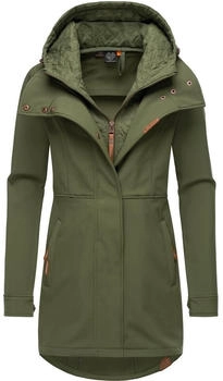 Ragwear Softshellmantel Ybela olivgr&uuml;n