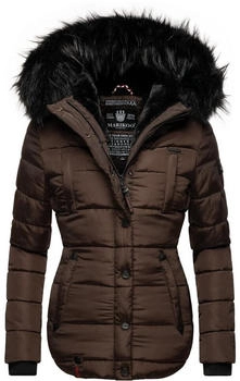 Marikoo Steppjacke Lotusblüte dark choco