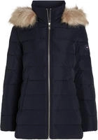 Tommy Hilfiger Steppjacke mit Kapuze mit Logopatch