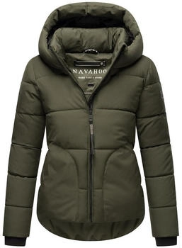 Navahoo Winterjacke 'Lachperle XIV' oliv
