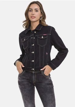 Cipo & Baxx Jeansjacke schwarz