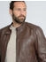 Maze 71Jack Lederjacke braun