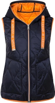 Laurasøn Wende Steppweste Kapuze Zipper 821308