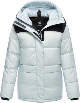 Ragwear Winterjacke 'Wikesh' pastellblau schwarz