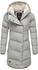 Ragwear Wintermantel 'Pavla' hellgrau