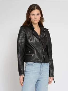 MUSTANG Lederjacke 31022108 schwarz