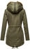 Navahoo Winterjacke 'Diamond' M oliv