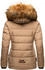 Navahoo Winterjacke Zoja taupe-grau