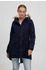 Oxmo Parka 'ANNA' dunkelblau braun