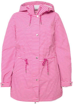 Ulla Popken Funktionsjacke pink weiß