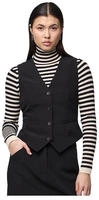 pieces Anzugweste "PCBOZZY VEST NOOS EXP BC"