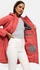 Marikoo Megumii Outdoorjacke Teddyfell innen rouge