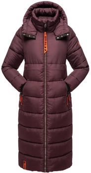 Navahoo Damen Steppmantel Kristallblume warm gefüttert Oversize