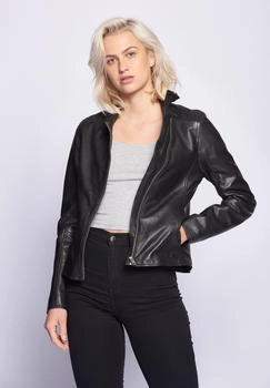 Maze Lederjacke 42020112 schwarz