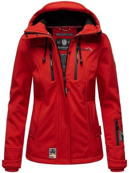 Marikoo Softshelljacke sportliche Funktionsjacke rot