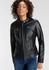 Only Lederimitatjacke ONLBANDIT schwarz