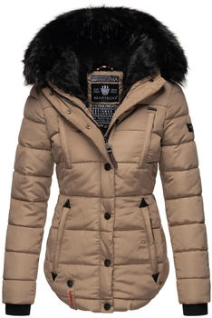 Marikoo Steppjacke Lotusblüte zinc grey