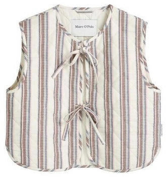Marc O'Polo Gestreifte Weste regular Offwhite (5000006678_1257)