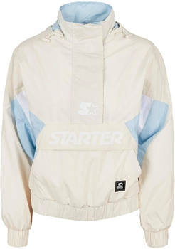 Starter Damen Colorblock Halfzip Windbreaker palewhite icewat