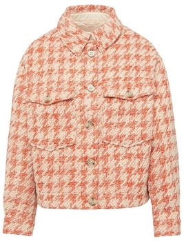 s.Oliver Bouclé-Jacke creme orange