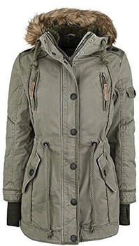 Brandit Saby Mädchen Parka Winterjacke oliv