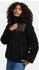 Marikoo Kaguraa Winterjacke Teddyfell Sherpa schwarz