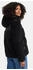 Marikoo Kaguraa Winterjacke Teddyfell Sherpa schwarz