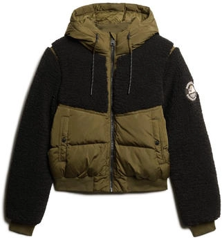 Superdry Everest Hybrid Bomberjacke dunkelolivgrün