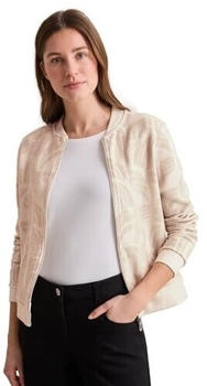 Cecil Jaquard Jacke Pearl Beige B322762