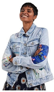 Desigual CHAQ LOS ANG Jeansjacke blau