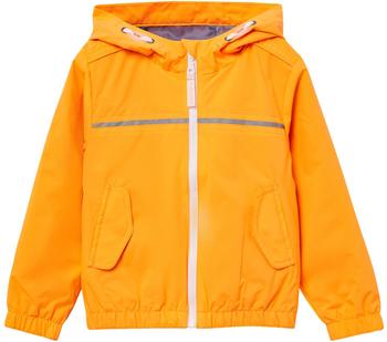 s.Oliver Jacke elastischem Saum und dekorativen Nähten 2164860 0061 orange