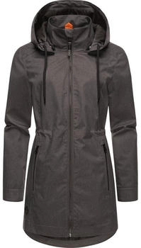 Ragwear Funktionsmantel 'Dakkota II' dunkelgrau