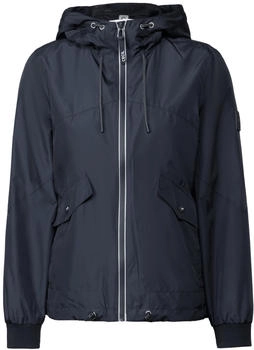 Cecil Windbreaker Taschen blau grau