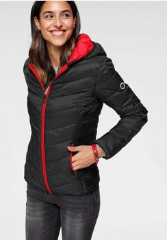 KangaROOS Steppjacke schwarz rot