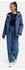 Marikoo Outdoorjacke Brombeere Dusty Blue Übergangsjacke Kapuze