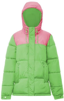 myMo Steppjacke saftiges grün rosa