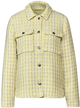 Street One bouclé-jacke gelb