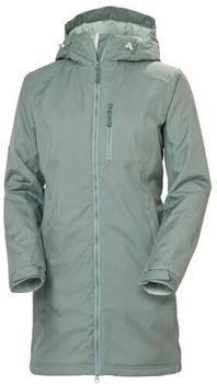 Helly Hansen Long Belfast Winter Jacket t&uuml;rkis grau