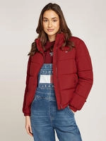 Tommy Jeans Daunenjacke Regatta DW0DW18827 Rot Regular Fit Damen