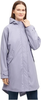 Derbe Friese Traveby Plain Damen Regenmantel lavender grau