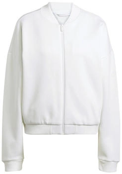 Adidas Essentials Contemporary Logo JD9966 Jacke weiß