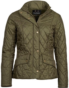 Barbour Steppjacke Flyweight Cavalry oliv